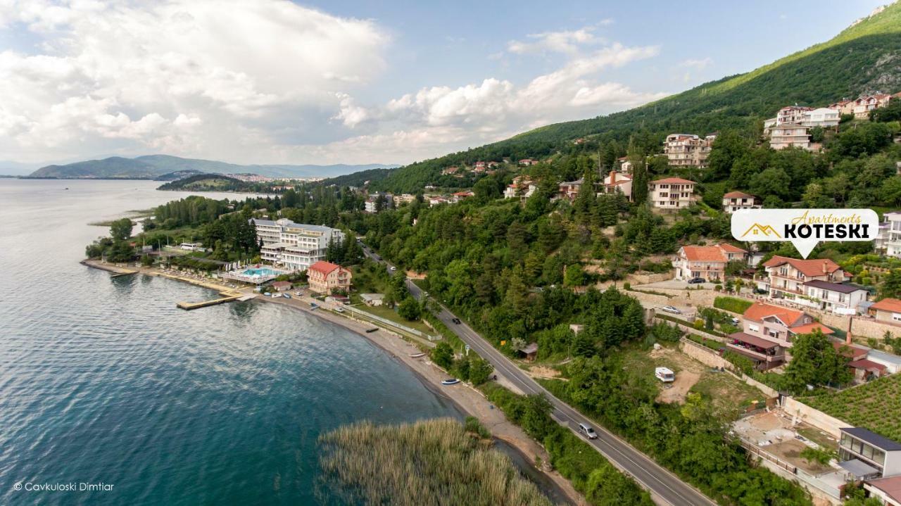 Apartments Koteski Ohrid Esterno foto