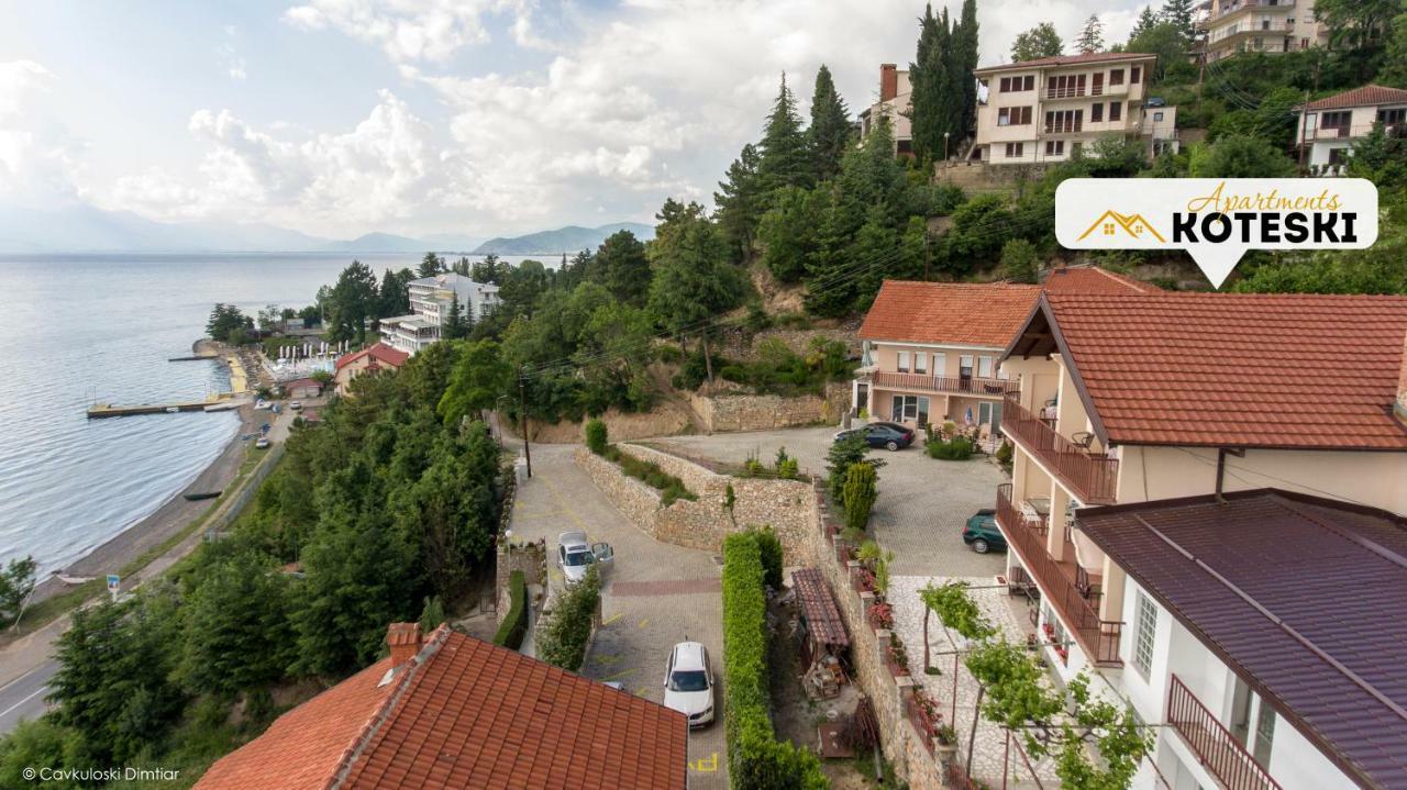 Apartments Koteski Ohrid Esterno foto