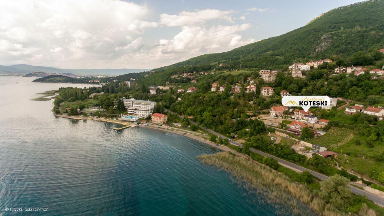 Apartments Koteski Ohrid Esterno foto