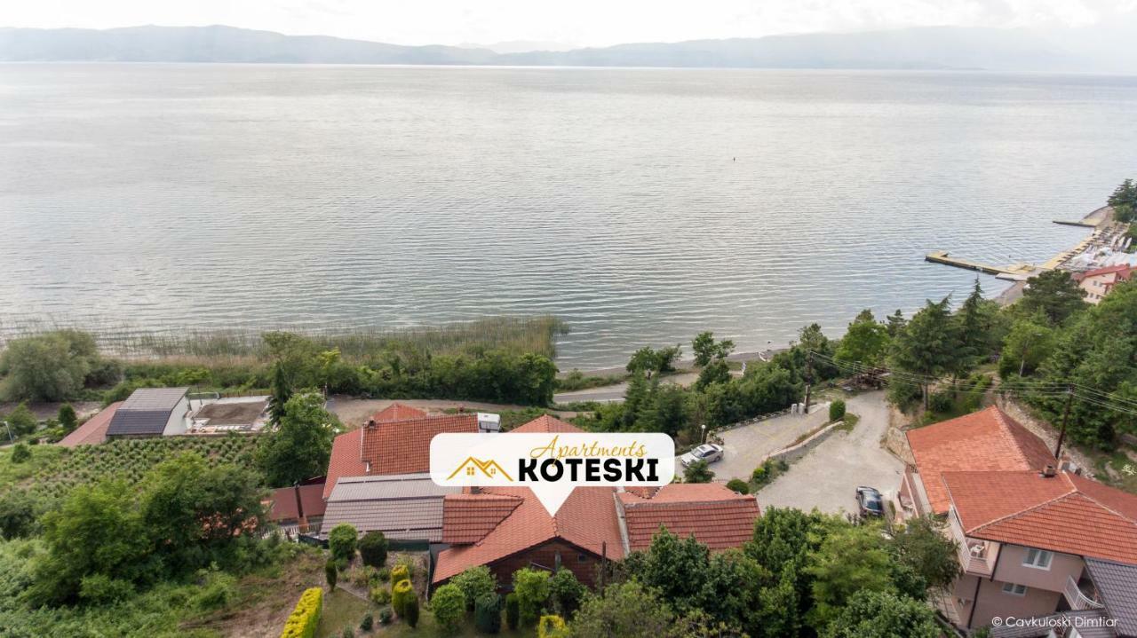 Apartments Koteski Ohrid Esterno foto